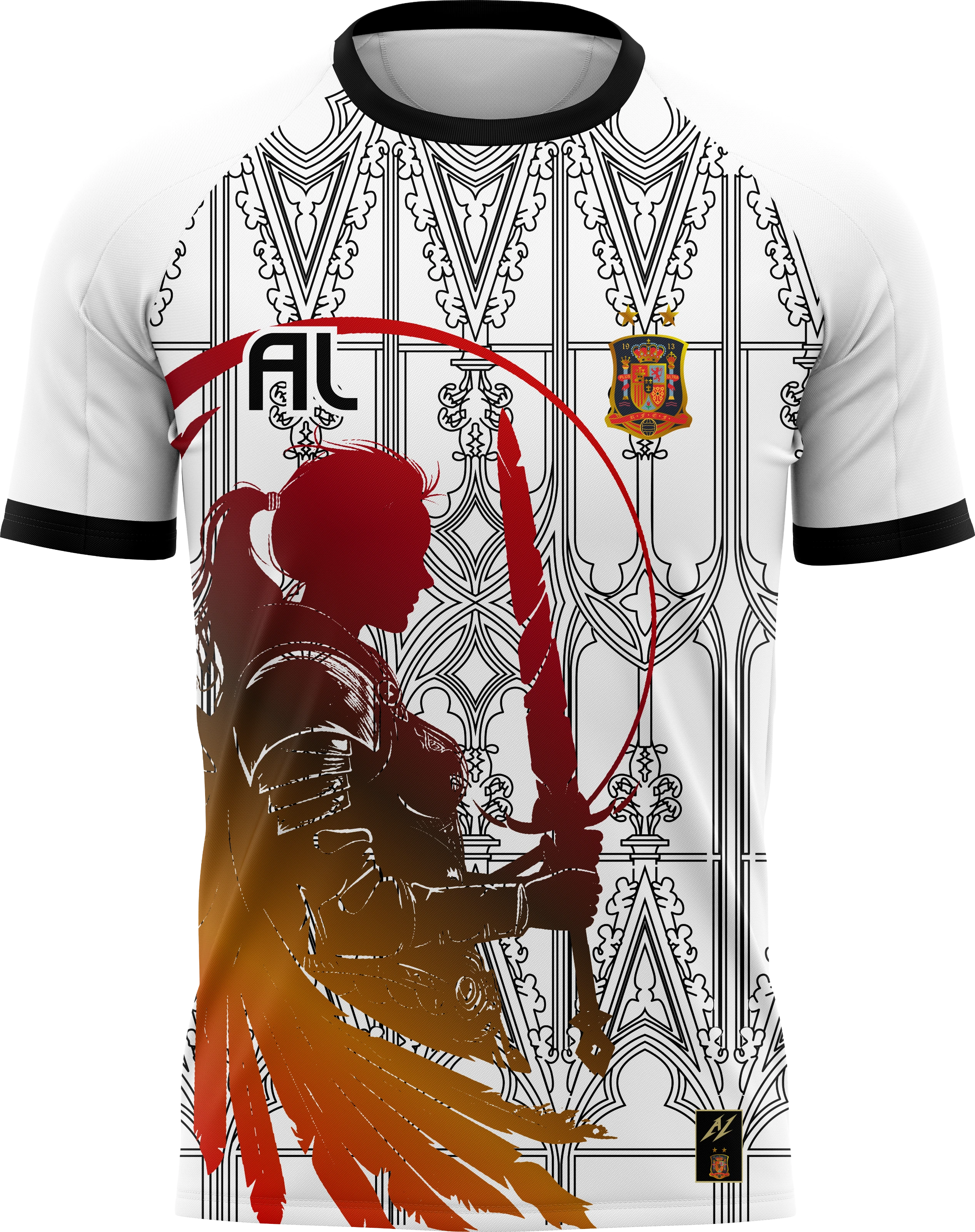 CAVALEIRA ESPANHOLA — frente